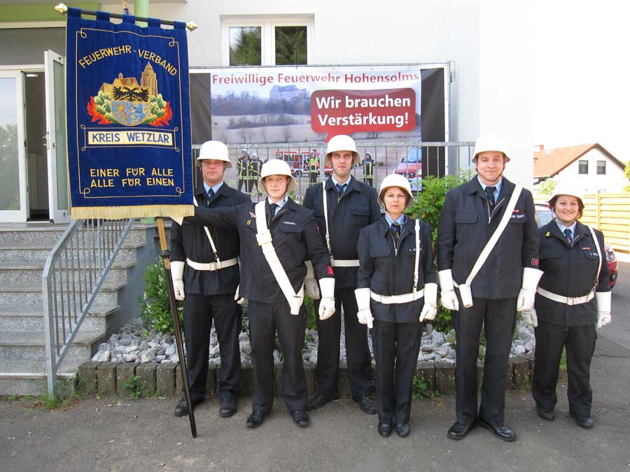 Banneruebergabe Feuerwehrve